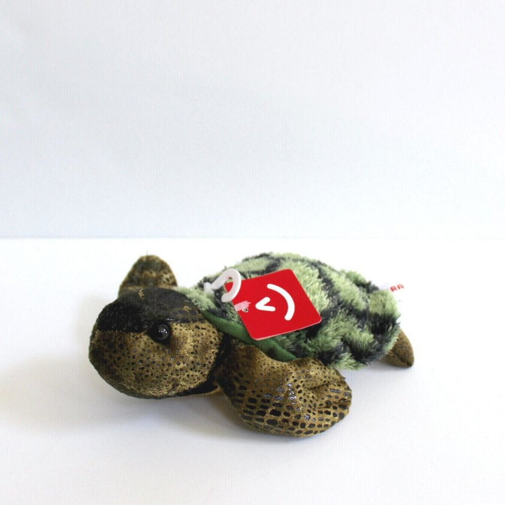 Aurora Mini Flopsie Splish-Splash Sea Turtle Plush Stuffed Animal 7"